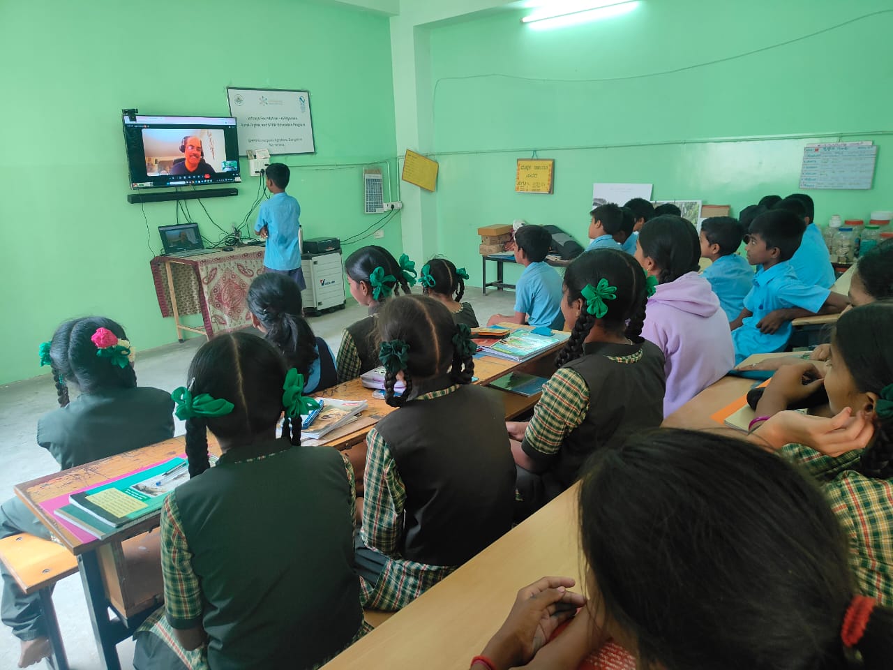 Children gained digital learning access and improved school facilities